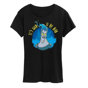 Women's - Disney Villains - Its Good To Be Bad Hades Short Sleeve Graphic T-Shirt - 1 of 4
