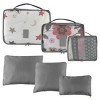 9Pcs Clothes Storage Bags Water-Resistant Travel Luggage Organizer Clothing Packing Cubes - 4 of 4