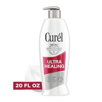Curel Ultra Healing Hand and Body Lotion, Moisturizer For Dry Skin, Advanced Ceramide Complex Unscented - 20 fl oz