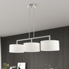 Livex Lighting Meridian 3 - Light Chandelier in  Brushed Nickel - 2 of 4