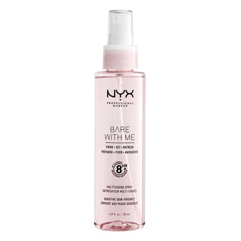 Nyx Professional Makeup Bare With Me Prime Set Refresh Spray - 4.39 Fl Oz :  Target