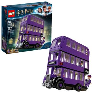 LEGO Harry Potter The Knight Bus Triple Decker Toy Bus Building Kit 75957