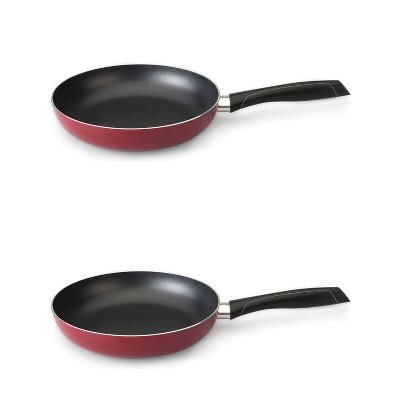 BergHOFF Geminis Set of 2Pc Stir Fry Pans, Red