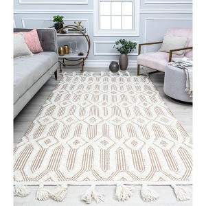 Rugs America Jasper JP30A Farmhouse Geometric Area Rug - 1 of 4