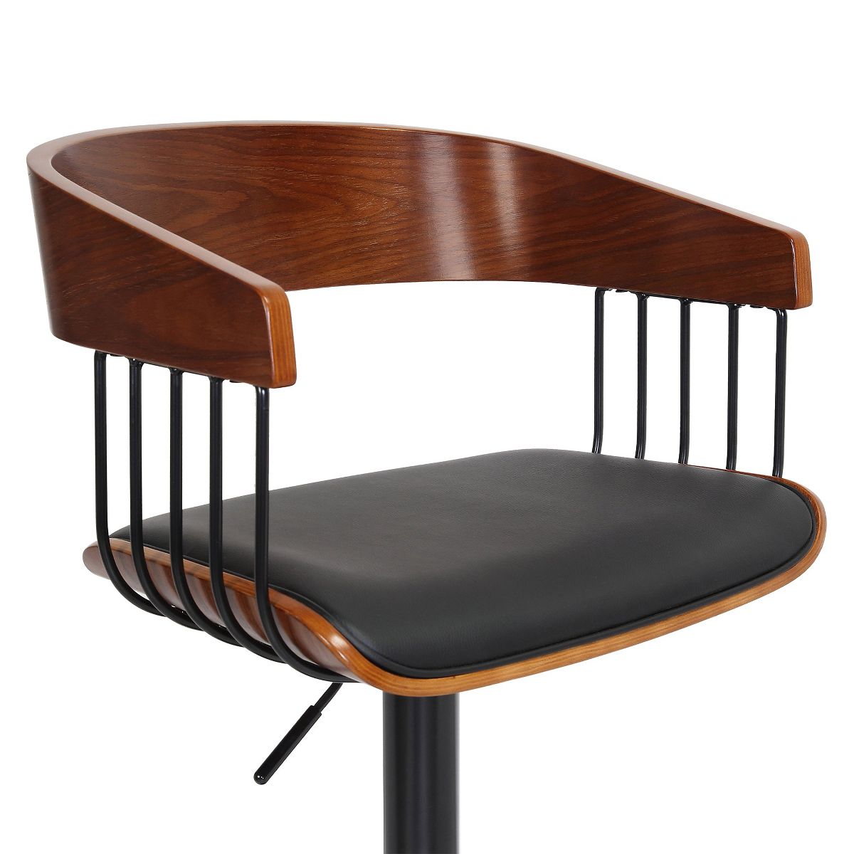 Larisa Upholstered Adjustable Barstool - thumbnail 7