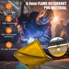 3 Panel Vinyl Welding Screen with Metal Frame,Flame-Resistant Welding Protection Screen, Welding Screen Panel for Workshop,Industrial - 4 of 4