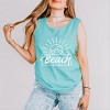 Simply Sage Market Beach Bum Sun Garment Dyed Tank - 3 of 3