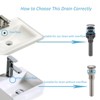 WOWOW 2 1/8 in. x 9 1/2 in. x 9 1/2 in. Pop-up Drain Assembly - 2 of 4