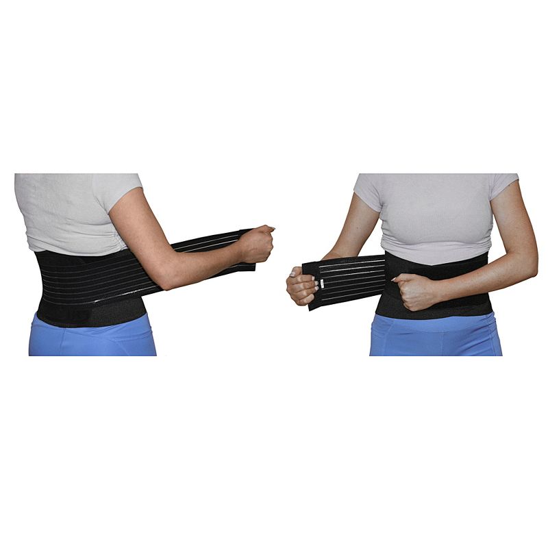 Evertone Lower Back Lumbar Support Belt, Adjustable Compression Straps, Support and Comfort, Prevents and Relieves Back Pain, 4 of 6