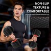 55 lb Adjustable Dumbbell Set, Free Weight Set Pair Fast for Exercises,Dumbbells  Men and Women Muscle exercise / Strength training - 2 of 4