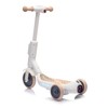 VisioGear 2 in1 Kids Ride On Three-Wheel Balance Scooter, Toy for Kids, Wider Pedal for Kids 3-6, White, 24.8"*12.2"*27.2" - 4 of 4