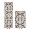 Medallion Collection 2 Piece 100% Cotton Tufted Bathroom Rug Set  with Non-Slip Backing, Machine Washable, Tumble Dry Bath Mat - 2 of 4