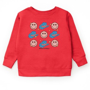 The Juniper Shop SmileyWorld Cowgirl Smiley Youth Sweatshirt - 1 of 4
