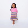 Mixed Up Clothing Girls Long Sleeve Ruffle Trim Dress - 2 of 4