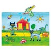 PICASSO-TILES 80 PC Pete the Cat Magnetic Storytelling Board Game Puzzle Board Playset, Toys for Kids 3+ - 2 of 4