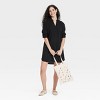 Women's Long Sleeve Popover Mini Shirtdress - Universal Thread™ - 3 of 3