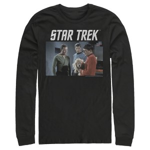 Men's Star Trek: The Original Series Alien Dog Long Sleeve Shirt - 1 of 4