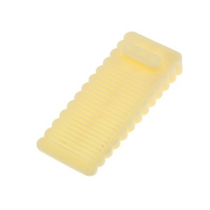 Unique Bargains Door Stop Stackable Door Wedge 3.74"x1.57"x0.55" 1 Pc - 1 of 4