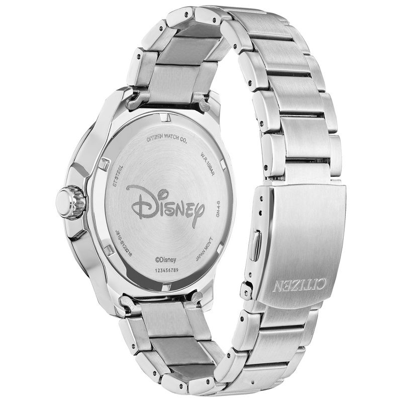 Citizen Disney Eco-Drive watch featuring Mickey Mouse 3-hand Stainless Steel Bracelet, 3 of 5