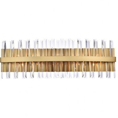 Elegant Lighting Serephina 10 - Light Vanity in  Satin Gold