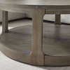 CAVINAS Modern Wooden Side Table Round Coffee Table with Open Storage Shelf, End Table for Living Room, Bedroom - 2 of 4