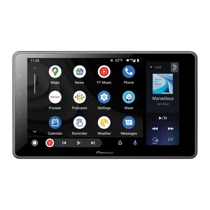 Pioneer® DMH-WT3800NEX 9-In. Car Stereo Head Unit, Single-DIN with Floating WSVGA Touch Screen in Black - 1 of 4