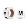 Unique Bargains Paper Self-Adhesive Round Clothing Size Sticker Label 1 Roll 500 Pcs - 2 of 3