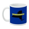 CUNY School of Law State Shape Ceramic Coffee Mug Novelty Gift Mugs for Coffee Tea and Hot Drinks 11oz White - 3 of 4