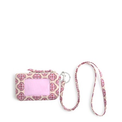 Vera Bradley Women's Outlet Cotton Zip ID Lanyard
