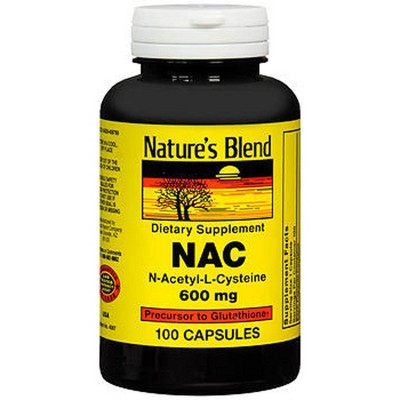 Nature's Blend 4097 NAC N-Acetyl-L-Cysteine 600 mg