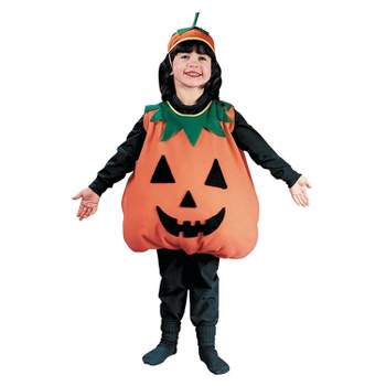 Fun World Toddler Plump Pumpkin Costume - Size 3T-4T - Orange
