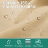 15 Ft Large Patio Umbrella With Base Included,Large Patio Umbrellas Rectangle Market Umbrella With Crank Handle - 4 of 4