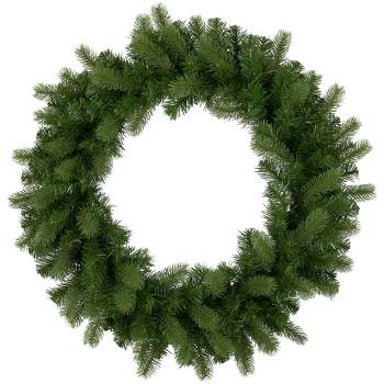 Northlight 30" Unlit Noble Fir Artificial Christmas Wreath