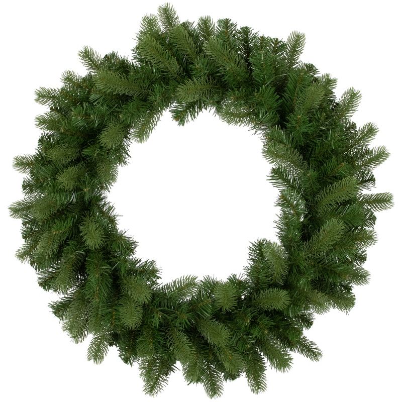 Northlight 30" Unlit Noble Fir Artificial Christmas Wreath, 1 of 11