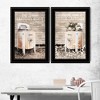 Gulches (Laundry Room) Framed Wall Art, Modern Home Decor 2 Piece Vignette for Living Room, Bedroom & Farmhouse Wall Decoration by Billy Jacobs - 2 of 4