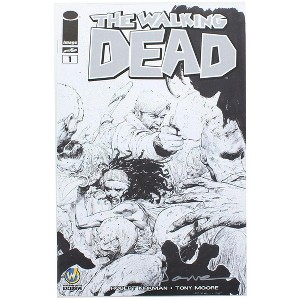 Toynk Image Comics The Walking Dead #1 | WW Nashville B&W Cover | AUTOGRAPHED - 1 of 1