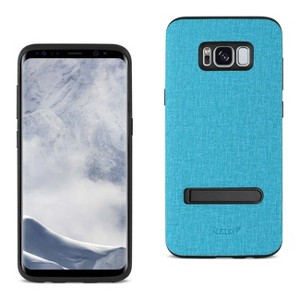 Reiko Samsung Galaxy S8 Edge /S8+/ S8 Plus Denim Texture TPU Protector Cover in Blue - 1 of 4