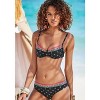 Women's Patterned Underwire Bikini Swimsuit Top Bra Sizing - LASCANA - 3 of 4
