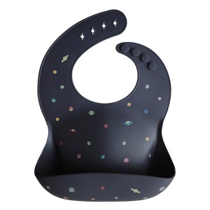 Mushie Silicone Baby Bib - 1 of 4