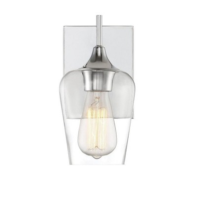 Savoy House Octave 1 - Light Wall Light in  Polished Chrome