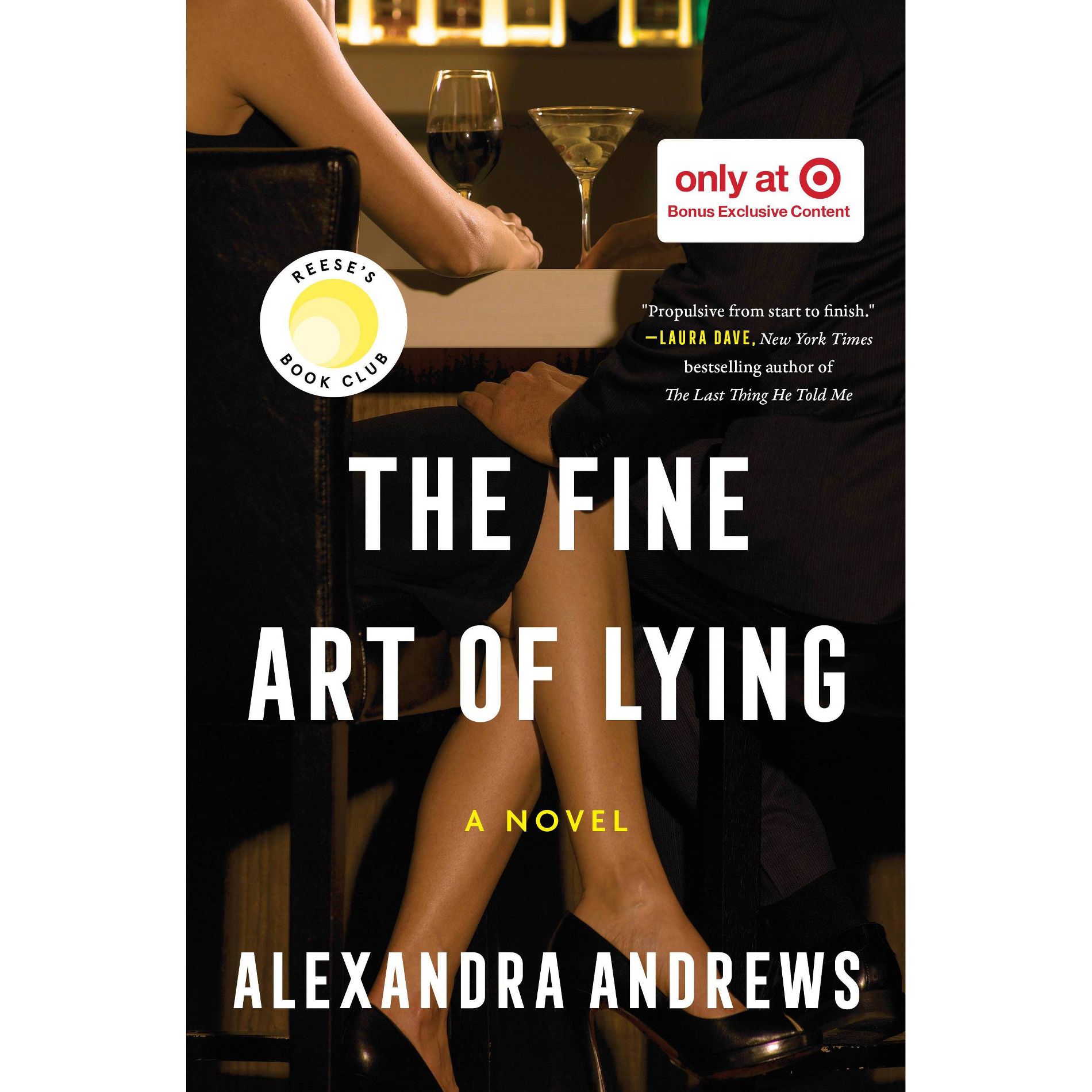 Fine Art of Lying (Target Exclusive) - by Alexandra Andrews (Hardcover)