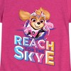 Girls' - Paw Patrol - Reach For The Skye Fitted Short Sleeve Graphic T-Shirt - 2 of 4