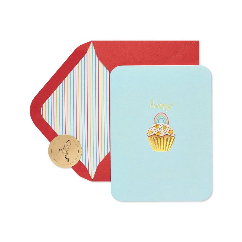 Rainbow Cupcake Card - PAPYRUS, 5 of 7