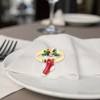Unique Bargains Napkin Rings Stainless Steel Red Green Gold Tone 1 Pc - 3 of 3