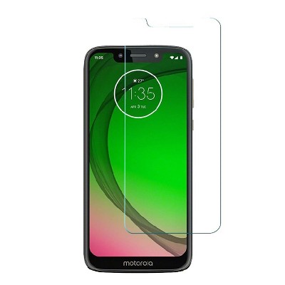 Valor Clear Tempered Glass LCD Screen Protector Film Cover For  Revvlry (T-Mobile),Motorola Moto G7 Play