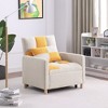 Dsvimoy Accent Chair Convertible Sleeper Chair with Pillow for Living Room Dorm or Office

, Yellow, 46"*26.8"*12.5" - 2 of 4
