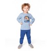 Deux par Deux Boy Organic Cotton Long Sleeve T-Shirt Light Blue - 2 of 4