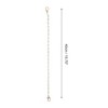Unique Bargains 1 Pc Faux Pearl Handbag Strap White - 2 of 4
