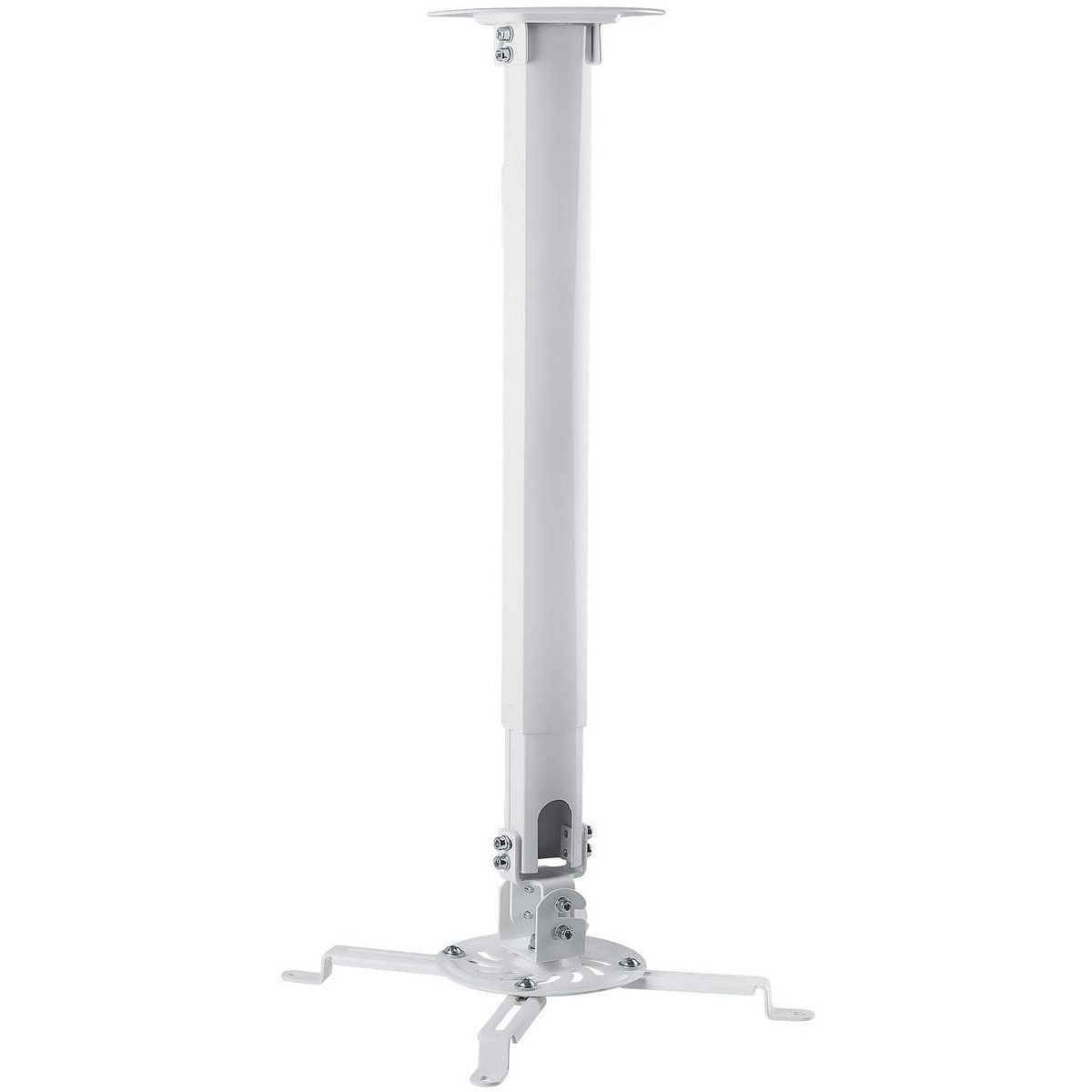 Mount-It! Universal Ceiling Projector Mount Bracket | Full Motion and Height Adjustable from 21 - 34.5 in. | 30 Lbs. Weight Capacity | Long Size - thumbnail 5