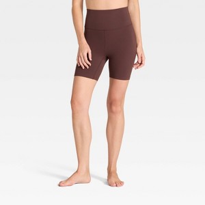Women's Everyday Soft Ultra High-Rise Bike Shorts 6" - All In Motion™ - 1 of 4